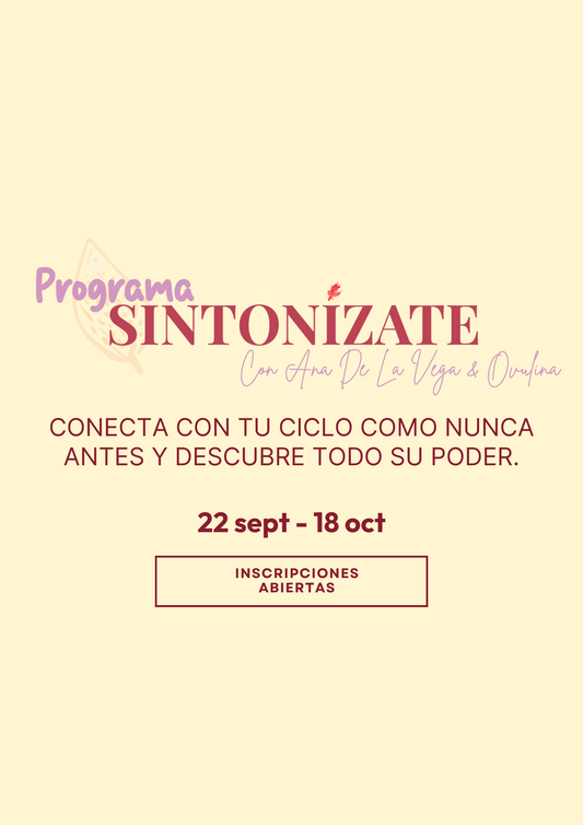 Programa Sintonízate - Ana de la Vega X Ovulina