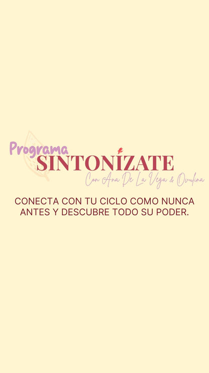 Programa Sintonízate - Ana de la Vega X Ovulina