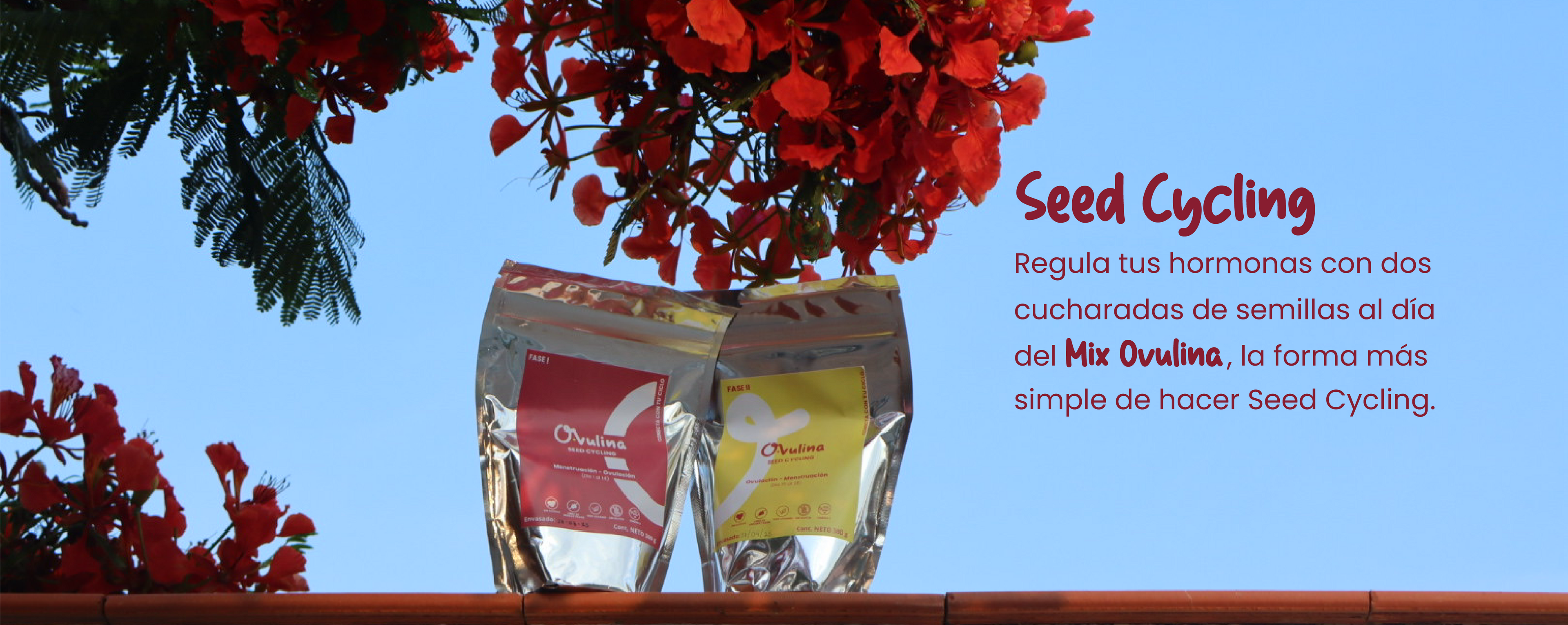 Mix Ovulina para regular hormonas en menopausia con seed cycling